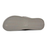 Arch support flip flops in taupe
