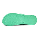 Arch support flip flops in mint
