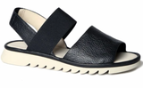 Banzai leather platform sandals