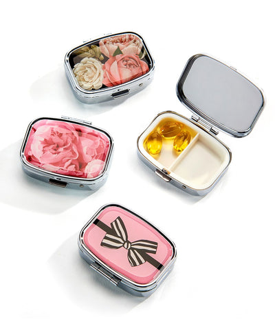 Bow & Floral Pill Boxes