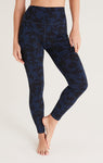 Go for it floral 7/8 leggings in midnight blue