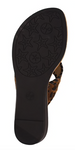 Margo leopard flip flops