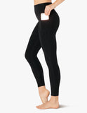 Out of pocket high waisted midi leggings in darkest night