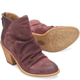 Teyton booties in mosto red cordovan