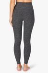 Out of pocket high waisted midi leggings in charcoal