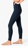 Out of pocket high waisted midi leggings in nocturnal navy