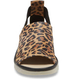 Shore line jaguar leather platform sandals