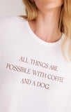 Eden coffee & dogs pajama set