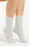 Cozy plush socks (2-pack) heather grey